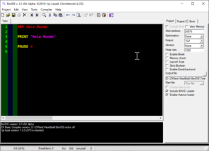 NextBuild – La forma más rápida de empezar con Boriel ZX Basic ...